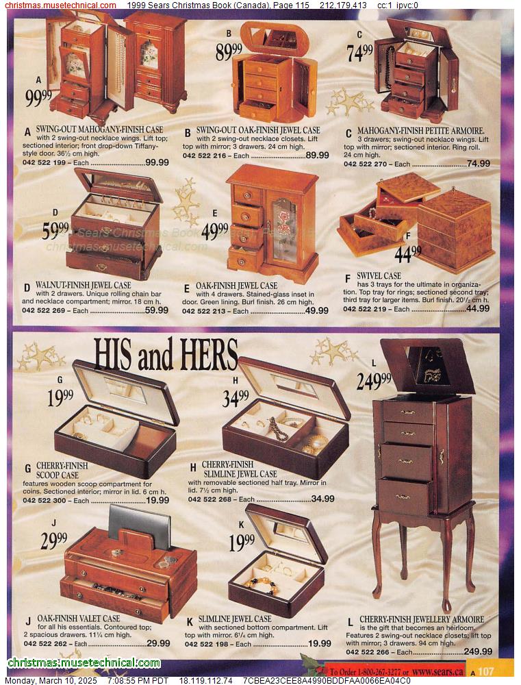 1999 Sears Christmas Book (Canada), Page 115