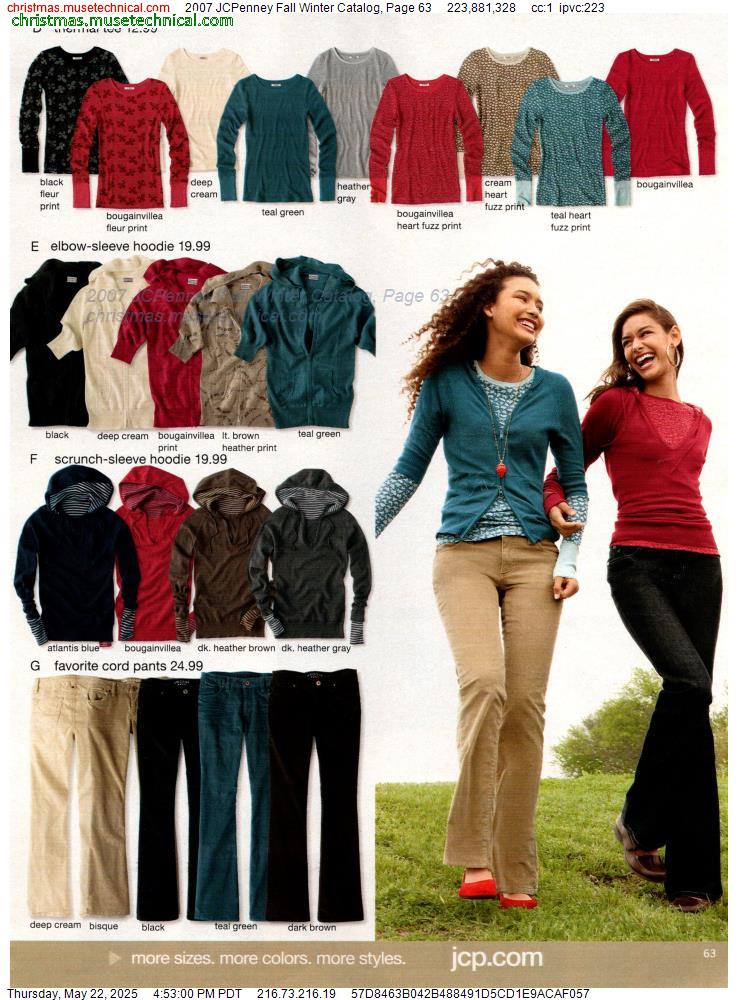 2007 JCPenney Fall Winter Catalog, Page 63
