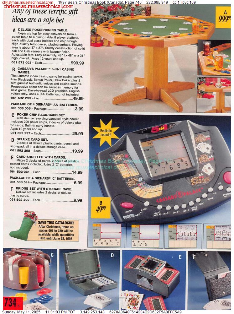 1997 Sears Christmas Book (Canada), Page 740