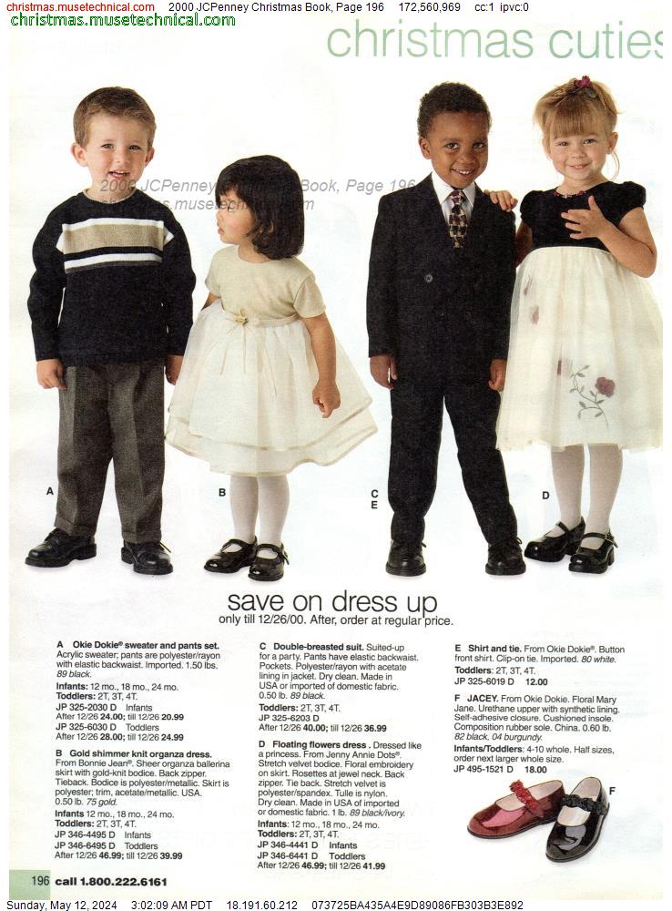 2000 JCPenney Christmas Book, Page 196