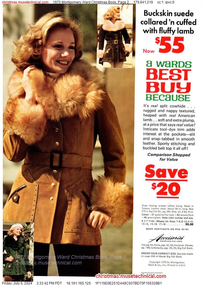 1975 Montgomery Ward Christmas Book, Page 2