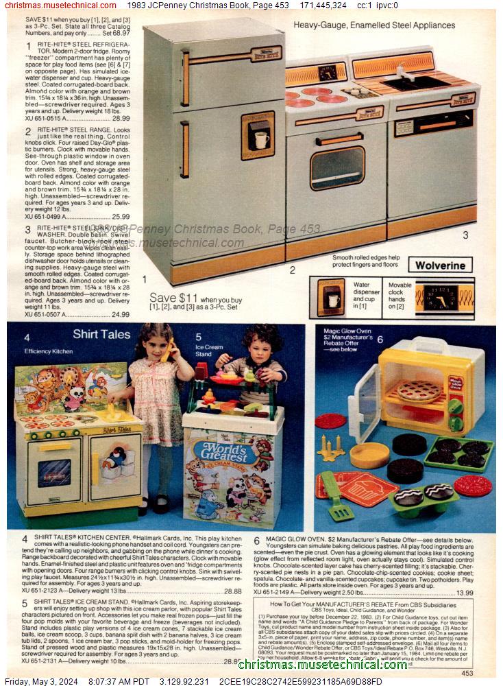 1983 JCPenney Christmas Book, Page 453