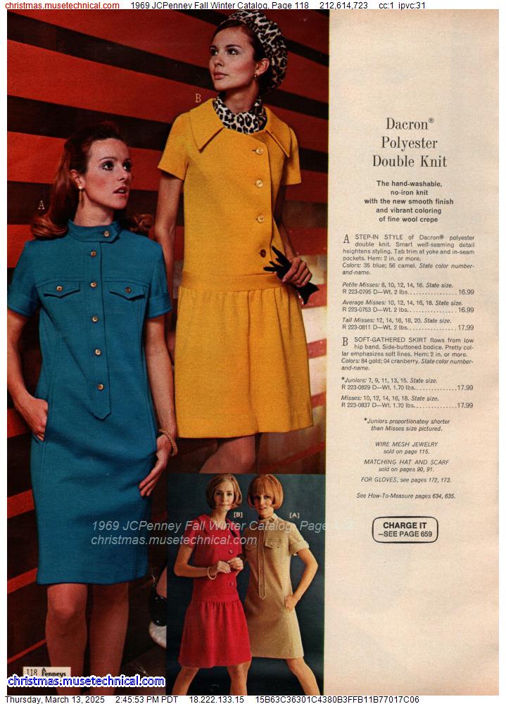 1969 JCPenney Fall Winter Catalog, Page 118