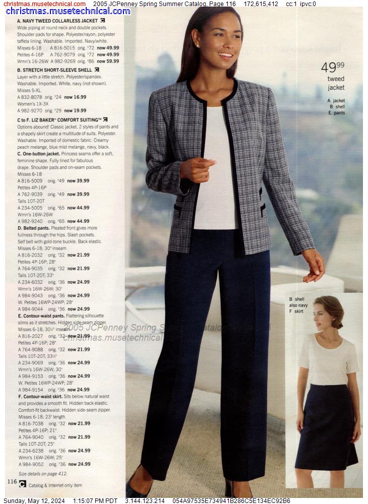 2005 JCPenney Spring Summer Catalog, Page 116