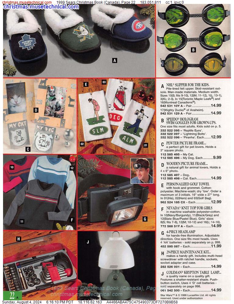 1999 Sears Christmas Book (Canada), Page 22
