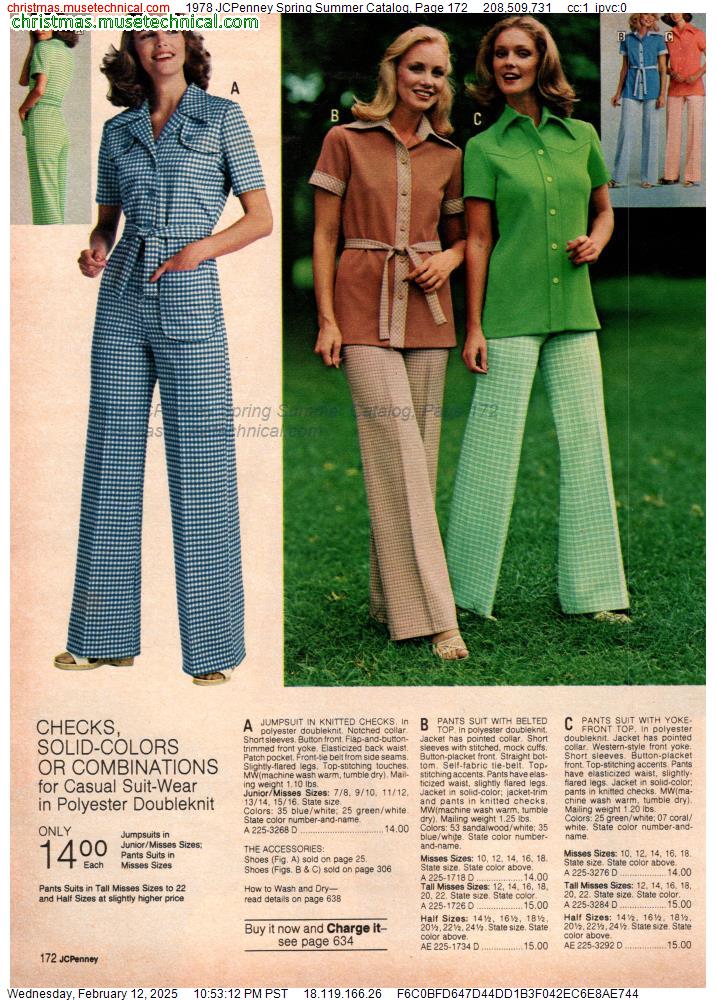 1978 JCPenney Spring Summer Catalog, Page 172