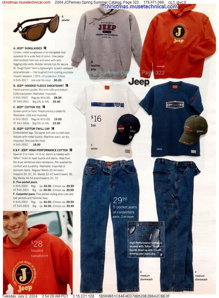 2004 JCPenney Spring Summer Catalog, Page 322