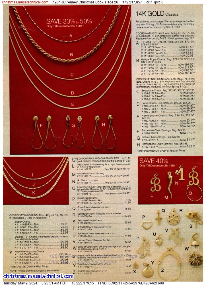 1981 JCPenney Christmas Book, Page 26