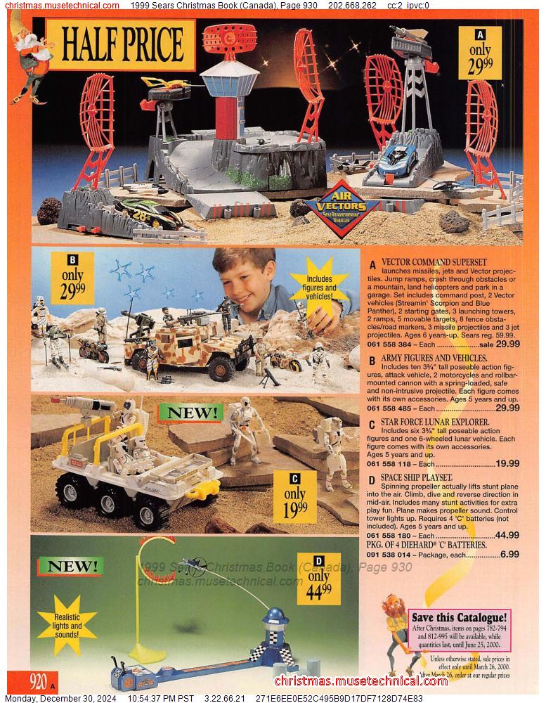 1999 Sears Christmas Book (Canada), Page 930