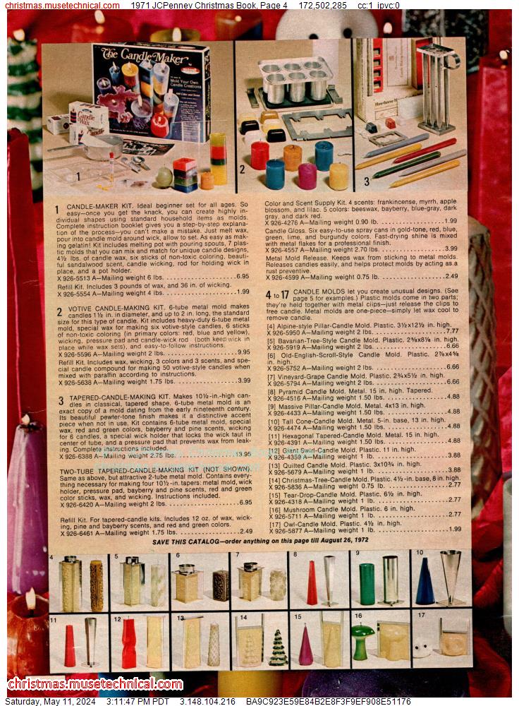 1971 JCPenney Christmas Book, Page 4