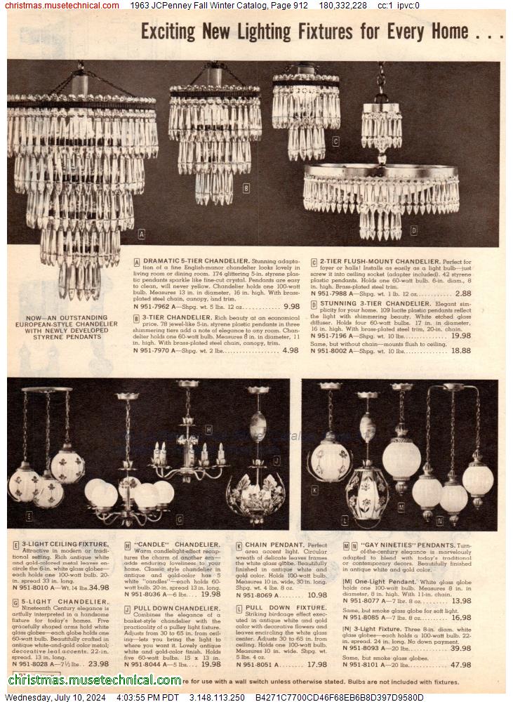 1963 JCPenney Fall Winter Catalog, Page 912