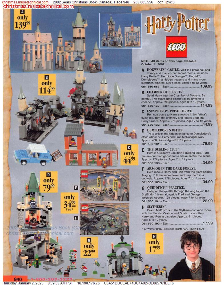 2002 Sears Christmas Book (Canada), Page 948