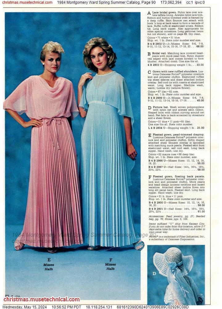 1984 Montgomery Ward Spring Summer Catalog, Page 90