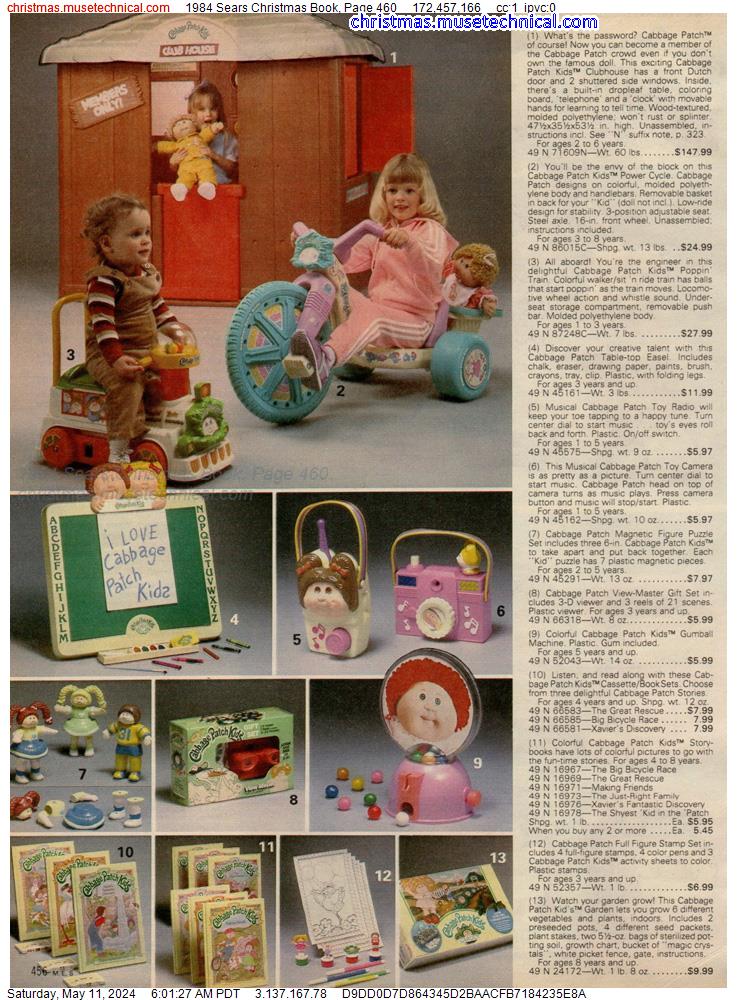 1984 Sears Christmas Book, Page 460