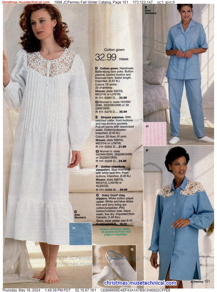 1996 JCPenney Fall Winter Catalog, Page 151