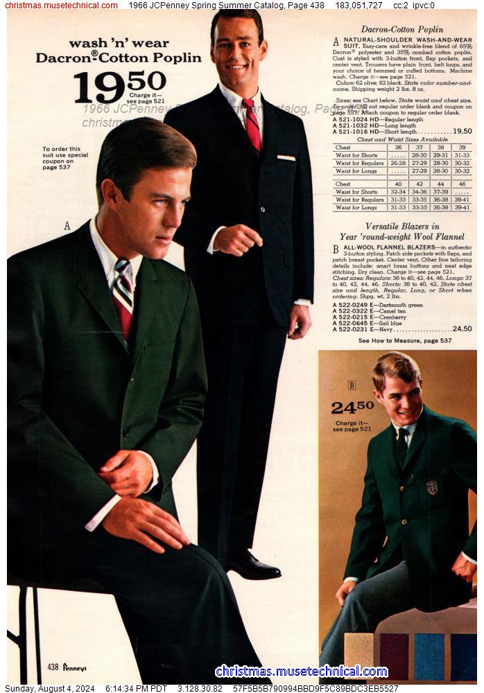 1966 JCPenney Spring Summer Catalog, Page 438