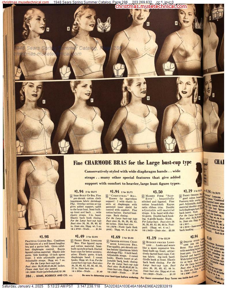 1948 Sears Spring Summer Catalog, Page 286