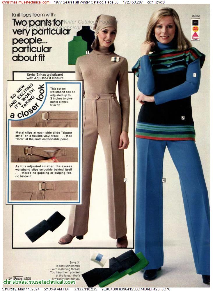 1977 Sears Fall Winter Catalog, Page 56