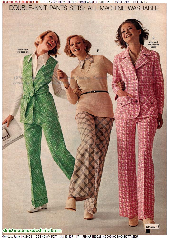 1974 JCPenney Spring Summer Catalog, Page 45