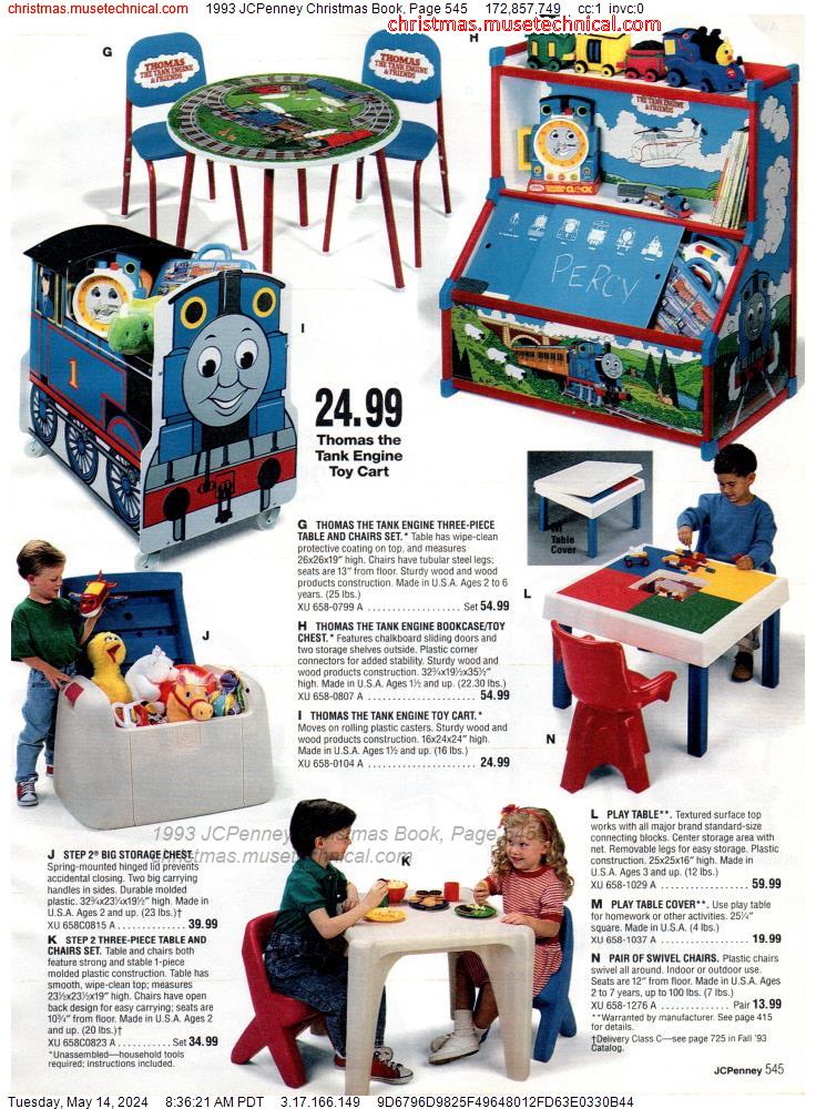 1993 JCPenney Christmas Book, Page 545