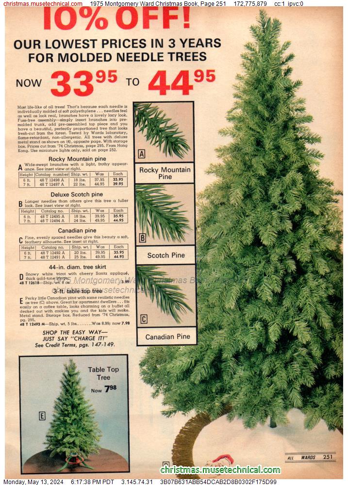 1975 Montgomery Ward Christmas Book, Page 251