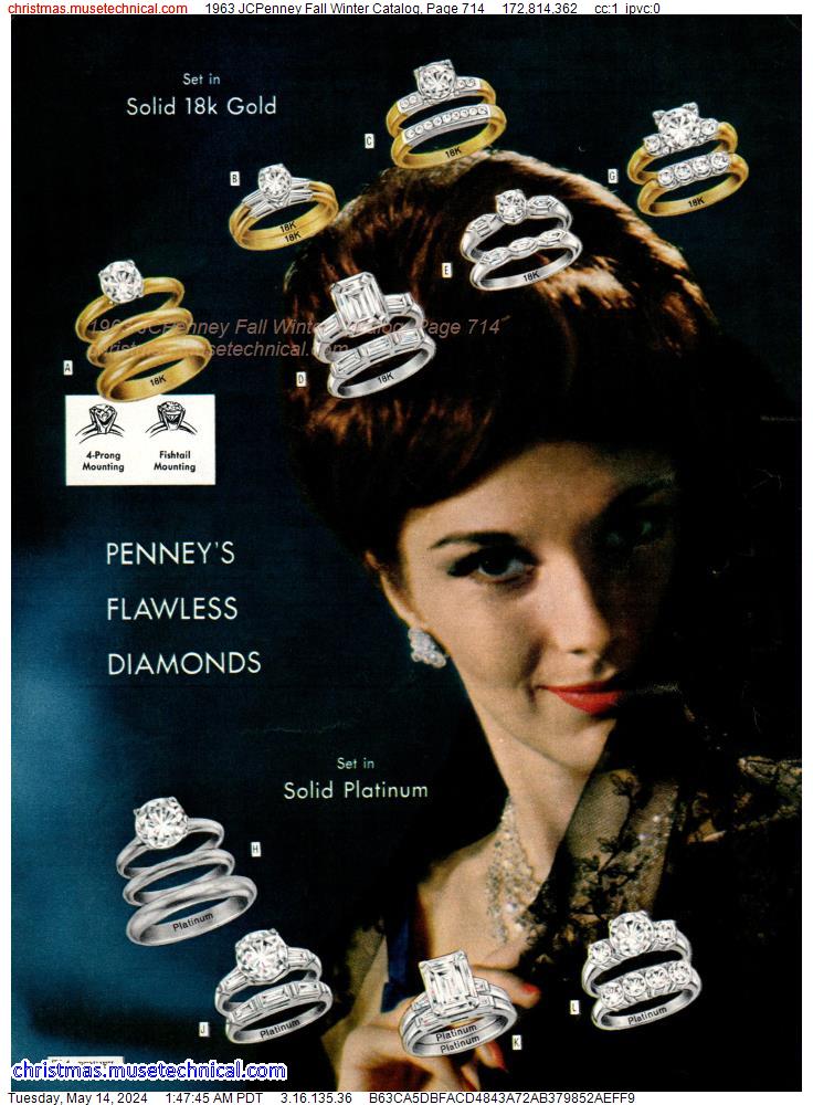 1963 JCPenney Fall Winter Catalog, Page 714