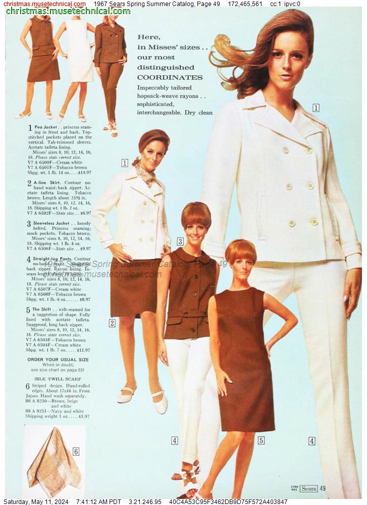 1967 Sears Spring Summer Catalog, Page 49