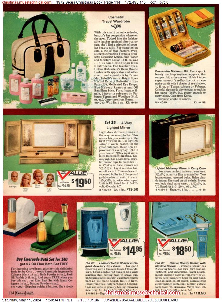 1972 Sears Christmas Book, Page 114