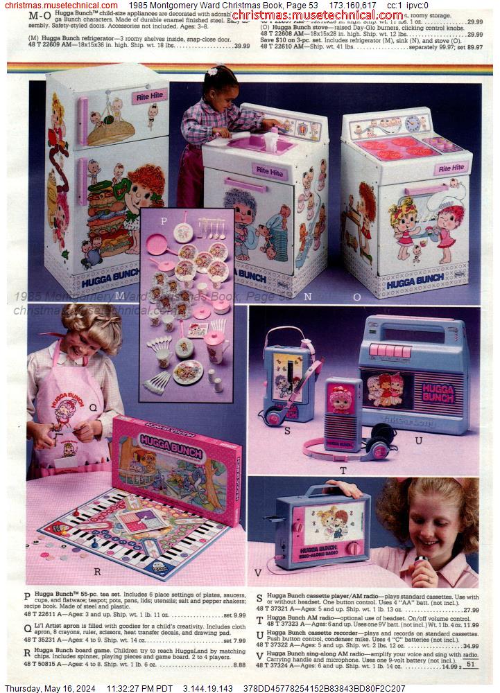 1985 Montgomery Ward Christmas Book, Page 53