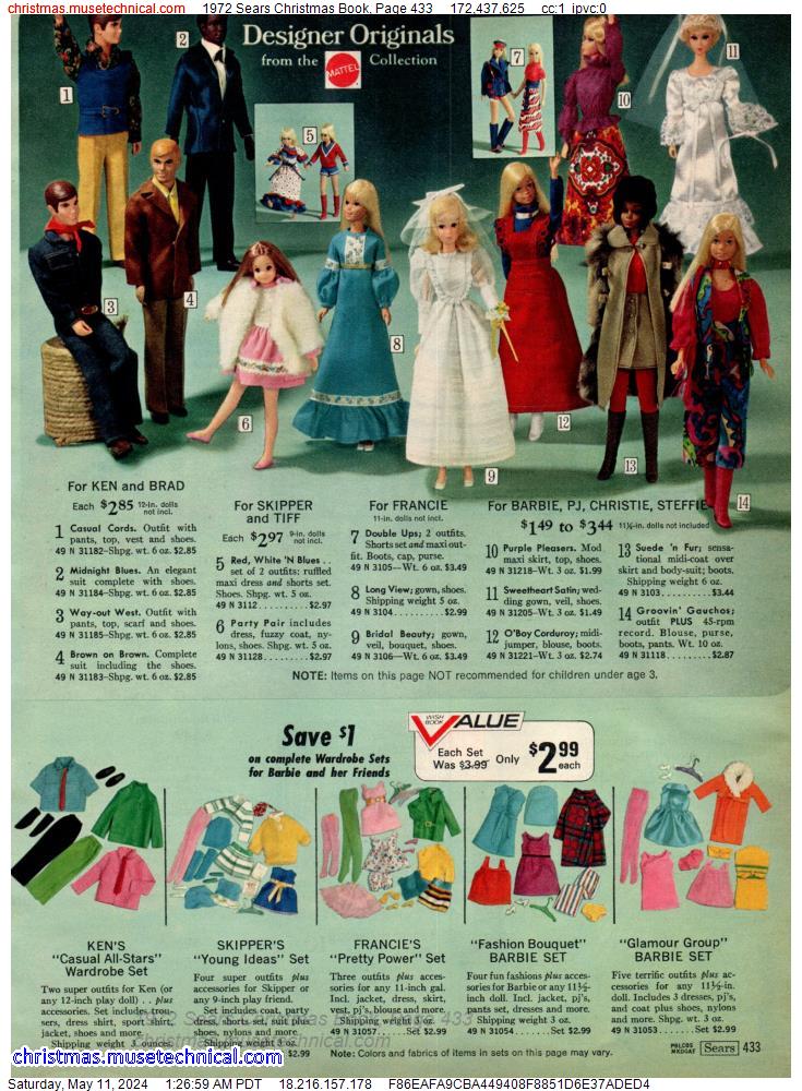 1972 Sears Christmas Book, Page 433