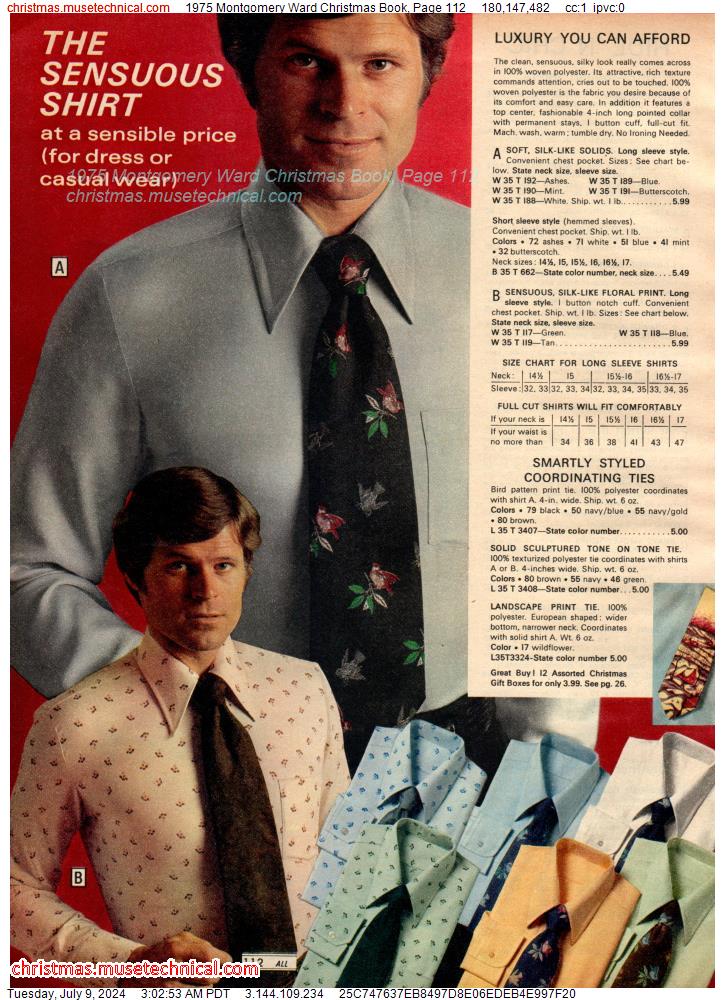 1975 Montgomery Ward Christmas Book, Page 112