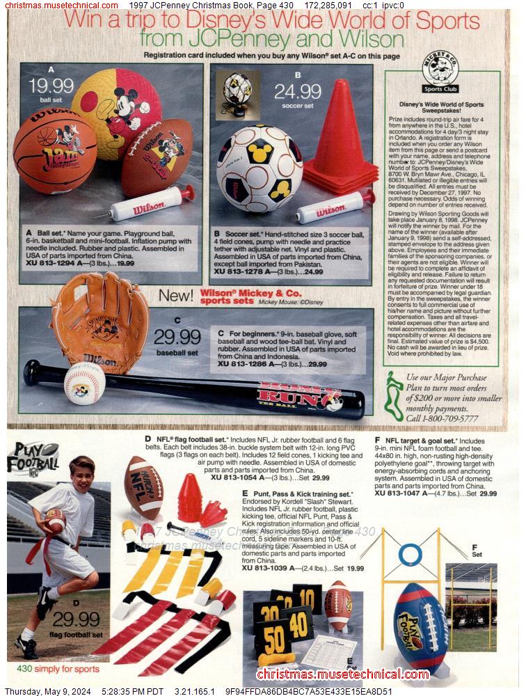 1997 JCPenney Christmas Book, Page 430