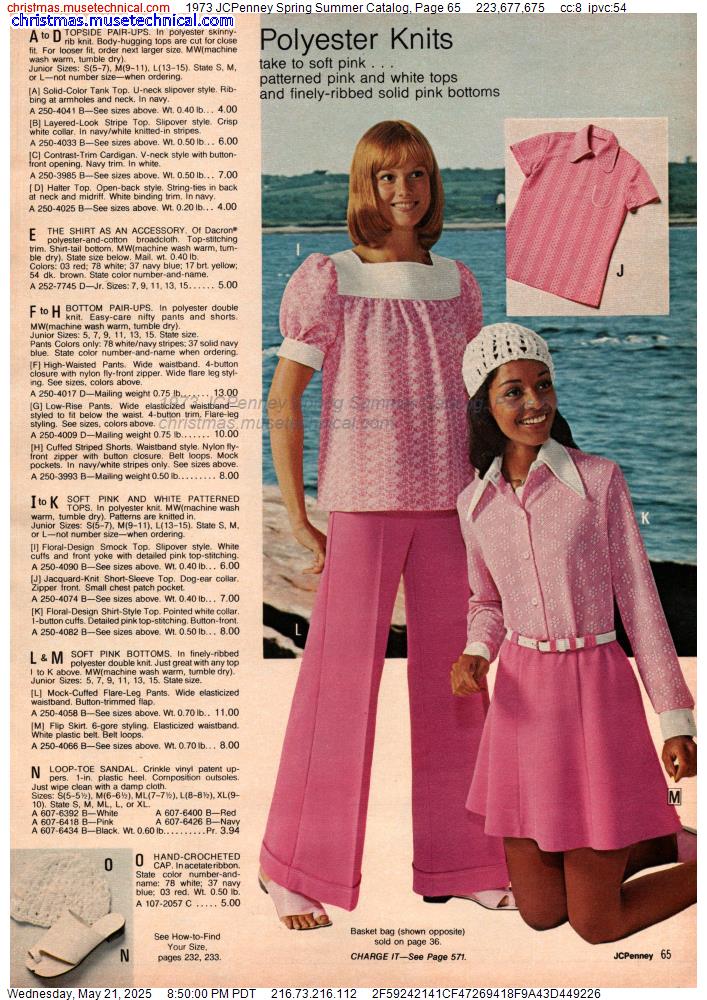 1973 JCPenney Spring Summer Catalog, Page 65