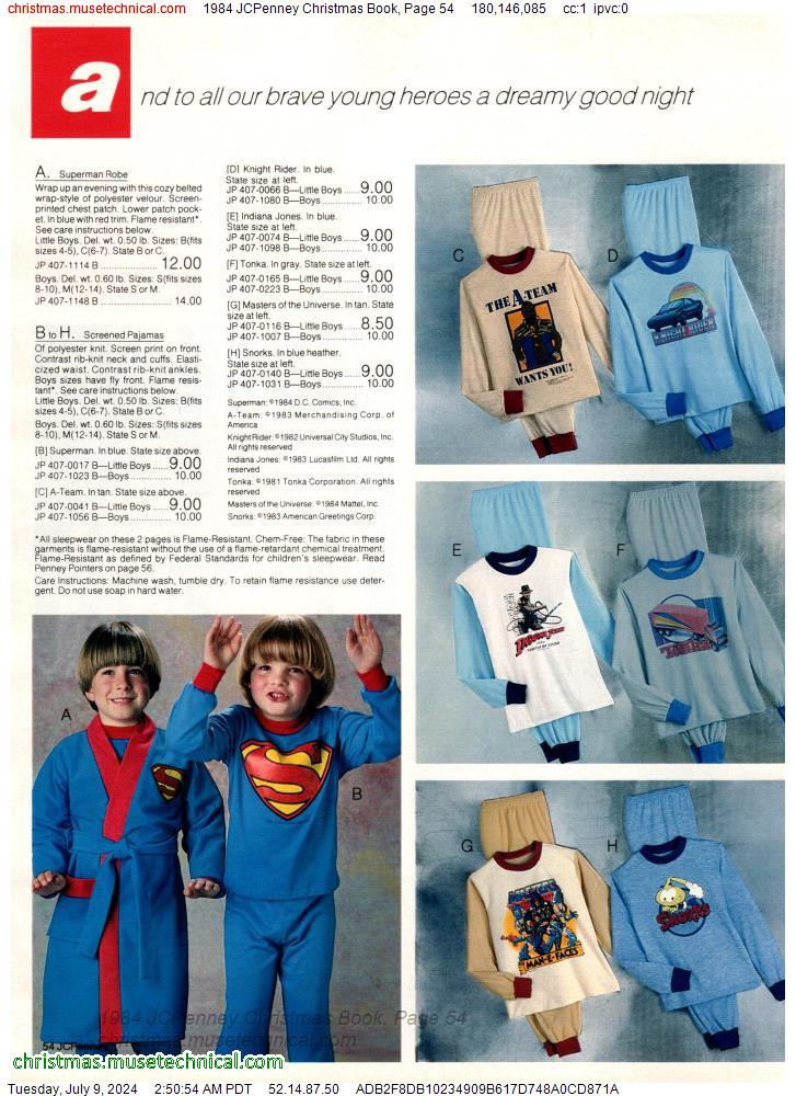 1984 JCPenney Christmas Book, Page 54