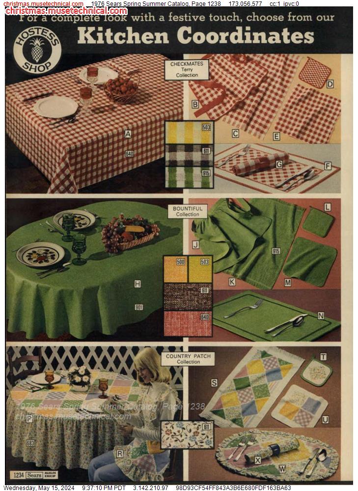 1976 Sears Spring Summer Catalog, Page 1238