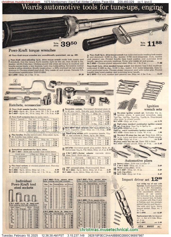 1975 Montgomery Ward Fall Winter Catalog, Page 684