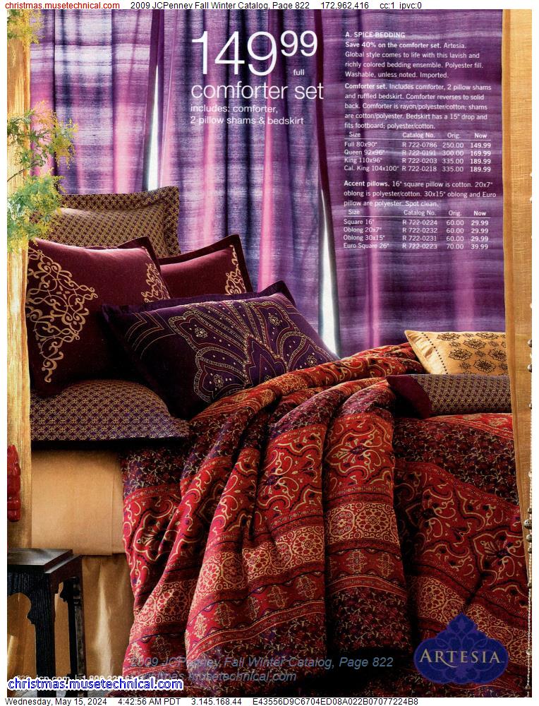 2009 JCPenney Fall Winter Catalog, Page 822
