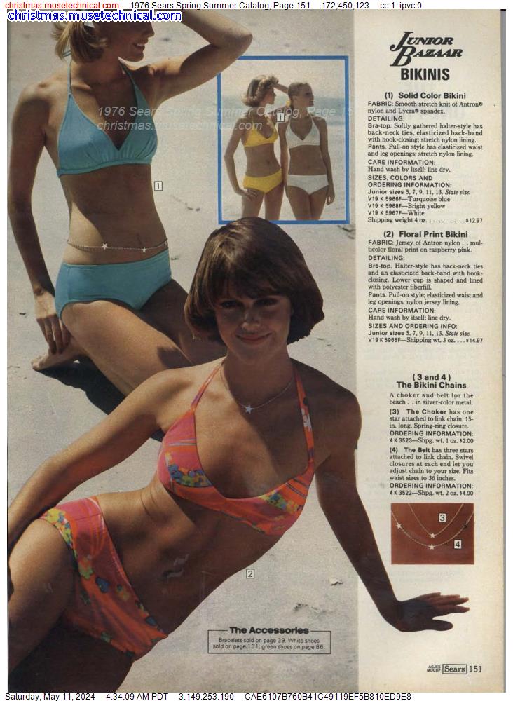 1976 Sears Spring Summer Catalog, Page 151