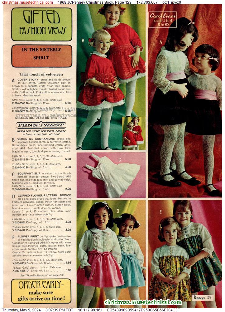1968 JCPenney Christmas Book, Page 123
