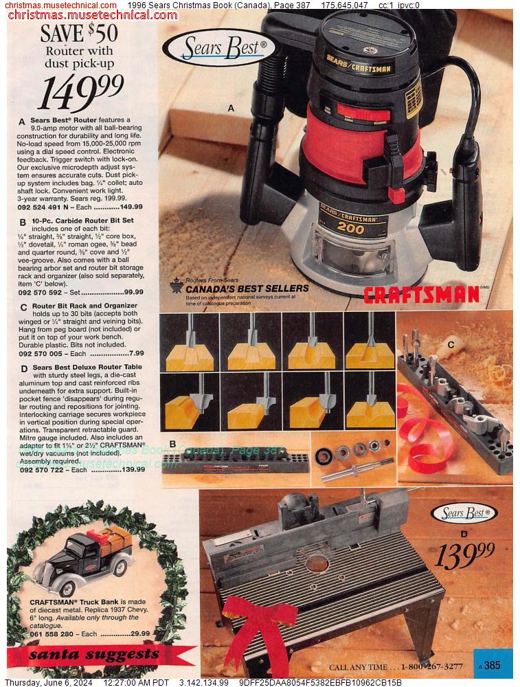 1996 Sears Christmas Book (Canada), Page 387