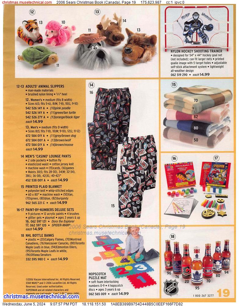 2006 Sears Christmas Book (Canada), Page 19