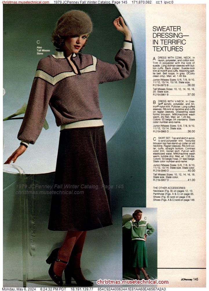 1979 JCPenney Fall Winter Catalog, Page 145