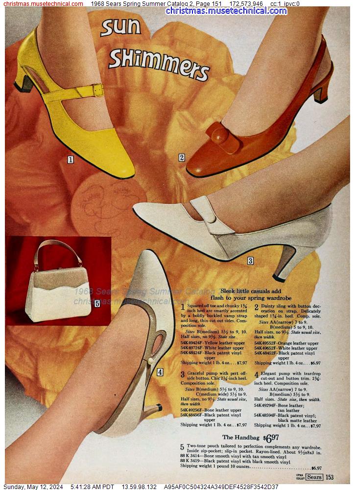 1968 Sears Spring Summer Catalog 2, Page 151