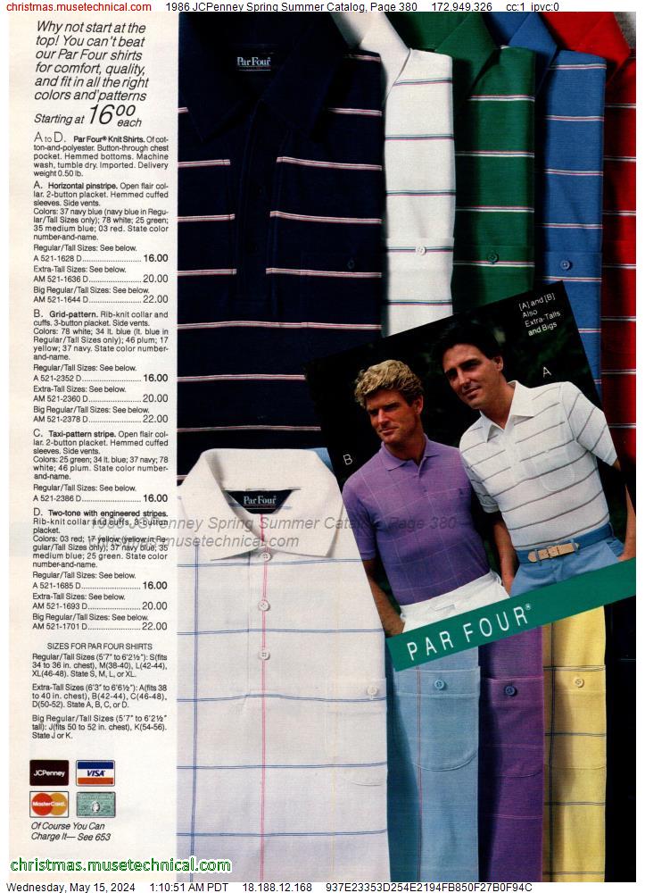 1986 JCPenney Spring Summer Catalog, Page 380