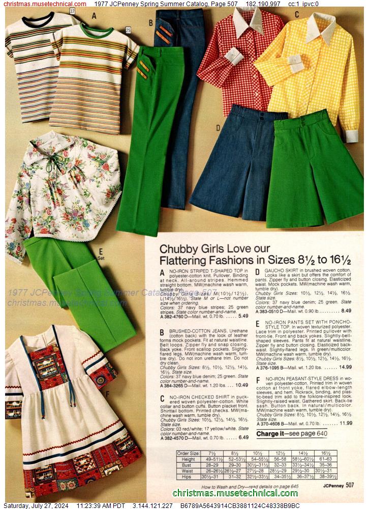 1977 JCPenney Spring Summer Catalog, Page 507