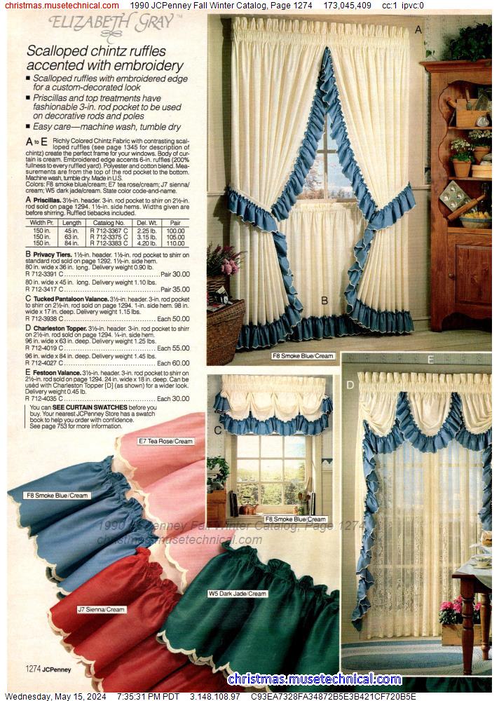 1990 JCPenney Fall Winter Catalog, Page 1274
