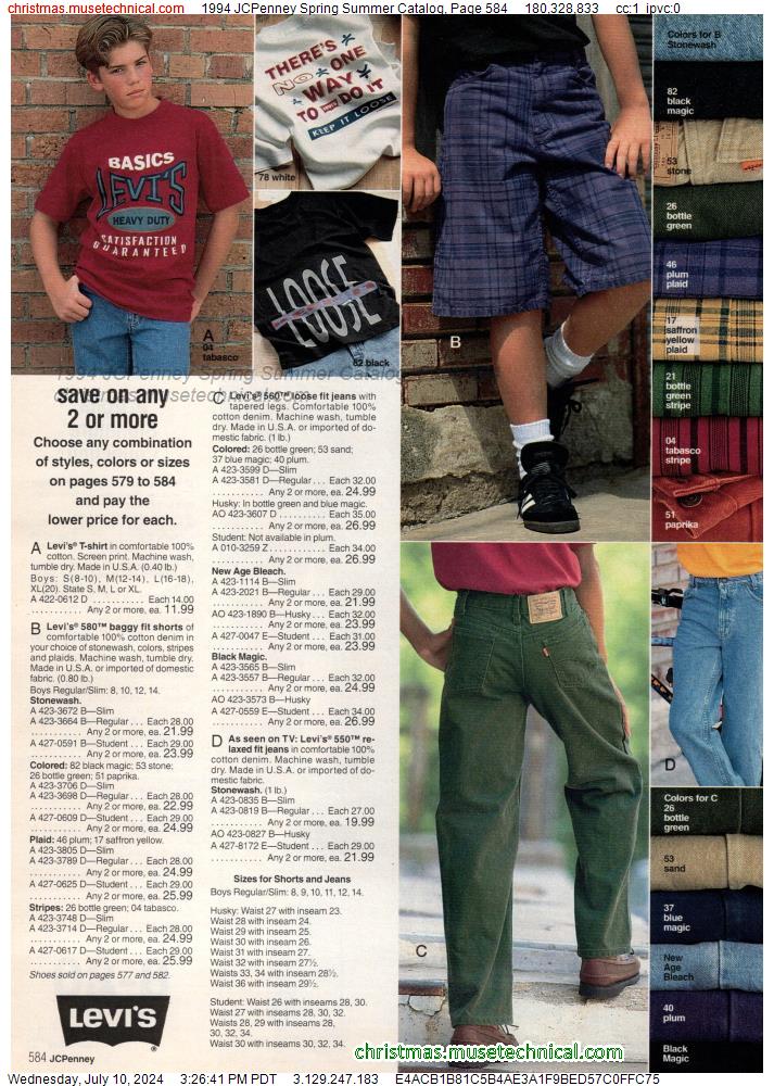 1994 JCPenney Spring Summer Catalog, Page 584