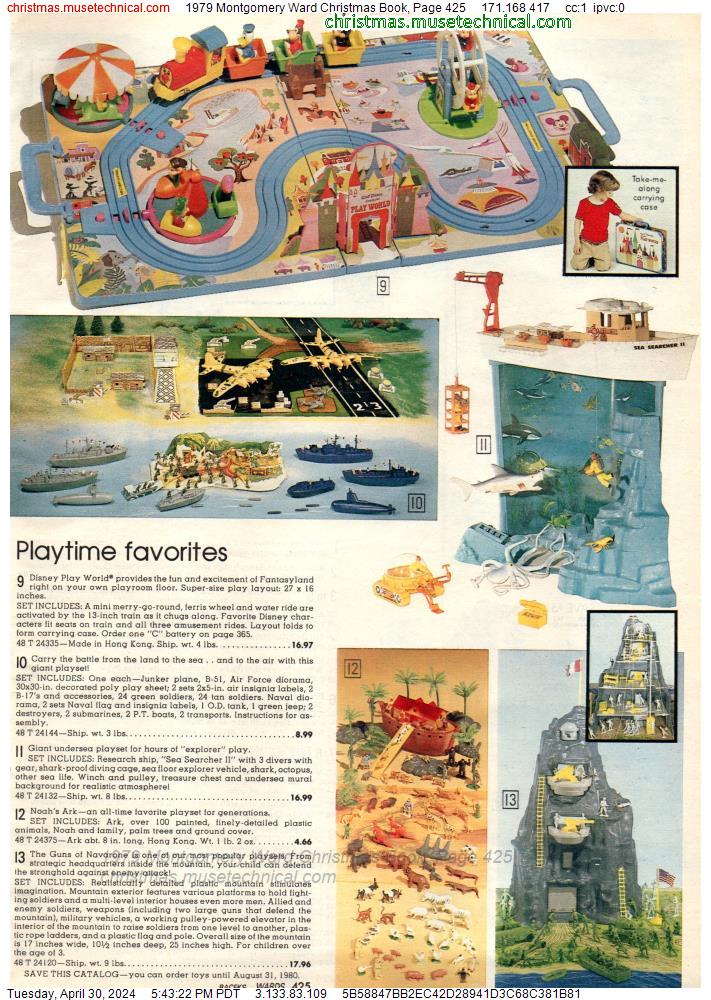 1979 Montgomery Ward Christmas Book, Page 425