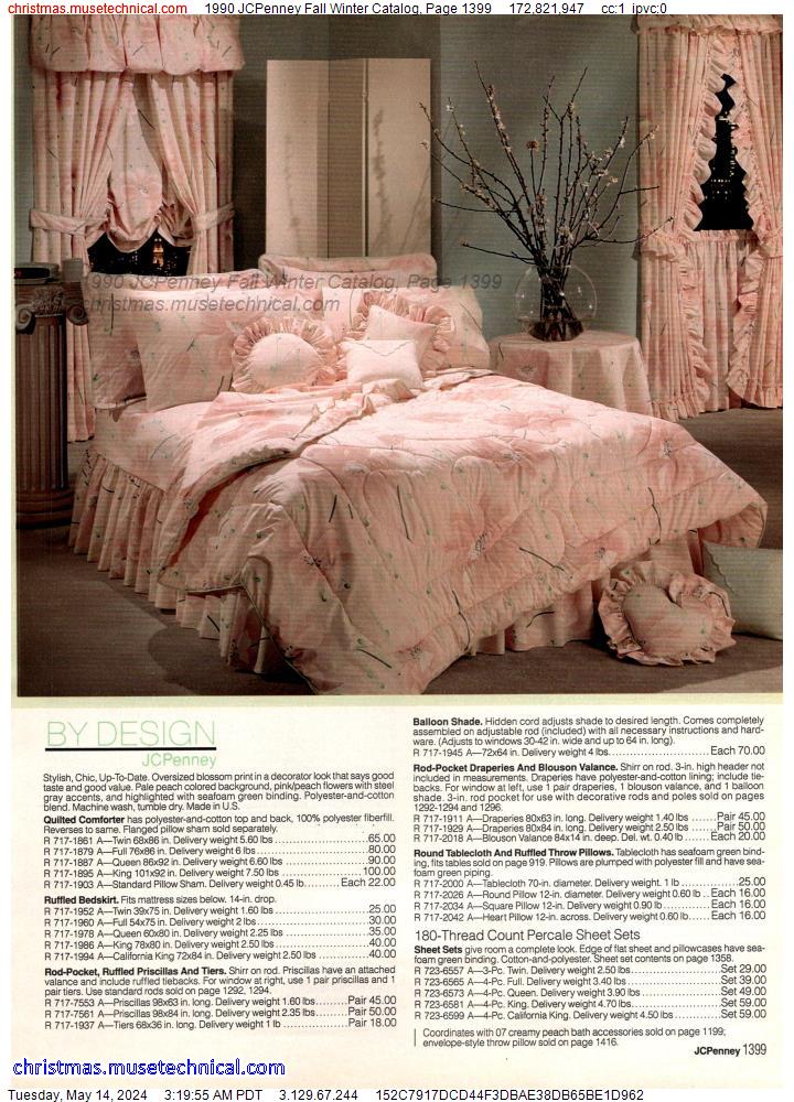 1990 JCPenney Fall Winter Catalog, Page 1399