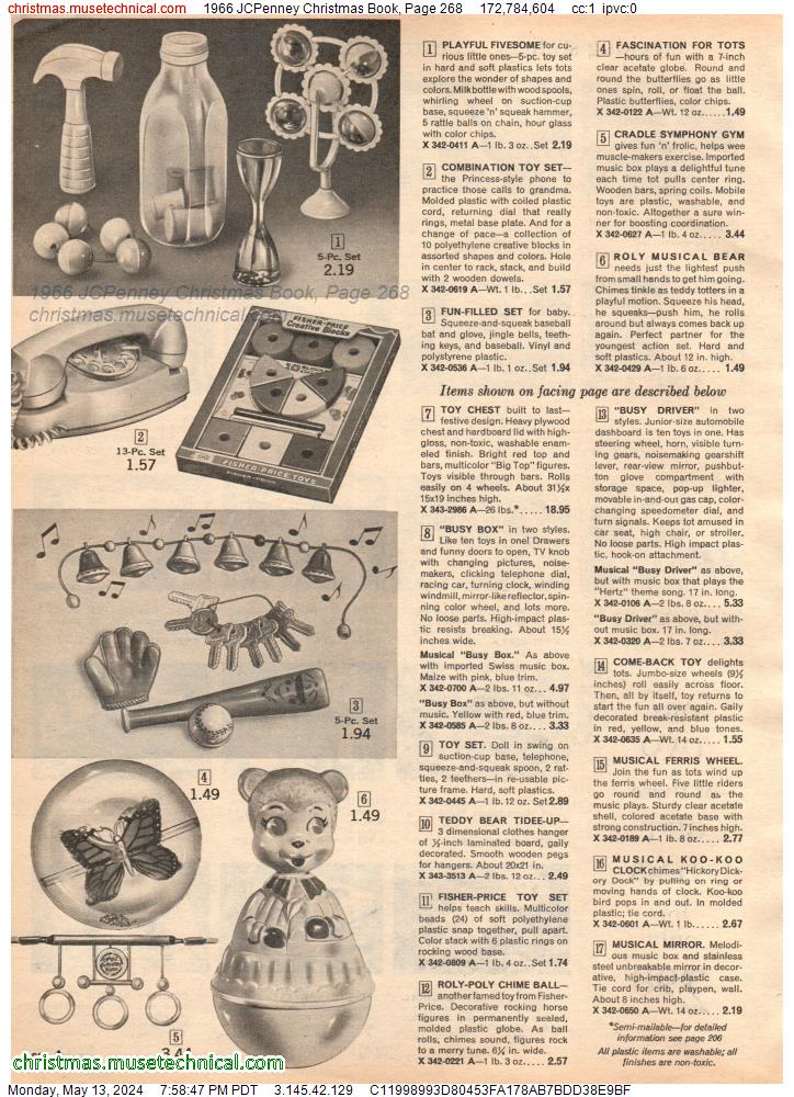 1966 JCPenney Christmas Book, Page 268